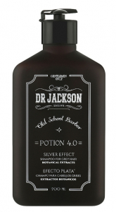 Dr Jackson Зілля 4.0 Білий шампунь для сивого волосся 200 мл