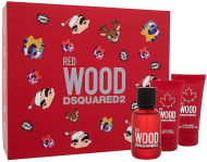 Dsquared2 Dsquared Red Wood Set туалетна вода 50мл+лосьйон для тіла 50мл+гель для душу 50мл