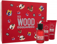 Dsquared2 Dsquared Red Wood Set туалетна вода 50мл+лосьйон для тіла 50мл+гель для душу 50мл