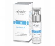 Norel DZ Hyaluron Plus Aktive Moisturizing Eye Cream - активний увлаажняющий крем для періорбітальної зони з гіалуроновою кислотою, ингредиентами, идентичными NMF, масла ши, авокадо 15мл