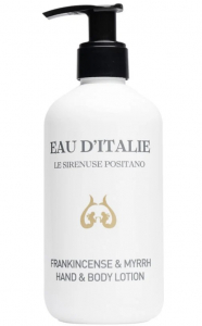 Eau d’Italie Frankincense & Myrrh Hand & Body Lotion 300 ML