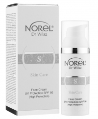 Norel Face Cream UV protection SPF 50 Hight Protection сонцезахисний крем із високим ступенем захисту SPF-50 50 мл