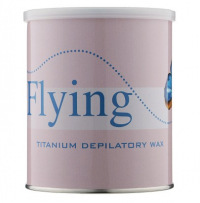 Flying Віск для депіляції в банці TITANIUM рожевий 800 мл 8056732051430