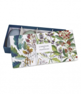 Fragonard Wooden Pabble Sosp Gift Set (Vetiver, Patchouli, Santal, Bois de Chene) 4x50 g