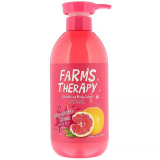 Daeng Gi Meo Ri Гель для душу Грейпфрут, Гладкиесть и блиск DOORI CosmeticS FARMS Therapy SParkling Body Wash For Smooth and Shine, GrapeFruit, 700 мл 8807779089180