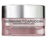 Germaine de Capuccini TimExpert Wrink-less Pro-collagen Eyes and Lips Cream Крем проти зморшок навколо очей та губ з Біоферментами та Тетрапептідами 15 мл