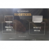 Giorgio Group Giorgio TOGether (Brown musk парфумована вода 100 мл +White musk парфумована вода 100 мл )