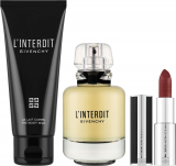 Givenchy L`interdit парфумована вода 50 мл+ лосьйон для тіла 75 мл+ Le Rouge 116 lipstik 1,5g