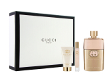 Gucci Guilty set (парфумована вода 90 ml + парфумована вода 10 ml + 50 ml лосьйон для тіла)