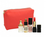 Guerlain Aqua Allegoria BEAUTY set ( туалетна вода 7,5 ml Mandarine Basilic +5 ml Cream+Lipstick+5 ml base metiorites+5 ml Watery oil+косметичка)