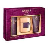 Guess Gold set Парфумерний набір для чоловіків (туалетна Вода 75 ml + 200 ml Гель для душу + 226 ml Спрей для тіла)