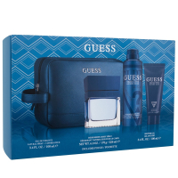 Guess Seductive Blue set (туалетна вода 100 мл + гель для душу 100 мл + 226 ml Deo Spray + косметичка)