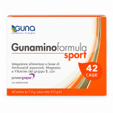 Guna Gunaminoformula Sport 42 саше, 315 г. 8 незамінних амінокислот, витамини та антиоксиданти для спорту