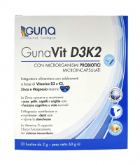 Gunavit D3K2 30 табл, 60 г