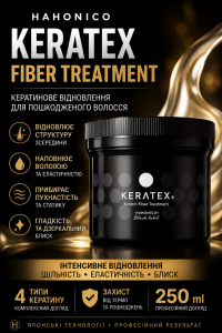 Hahonico Відновлюючий фібрілярний кератиновий бальзам-кондиціонер KERATEX FIBER Treatment