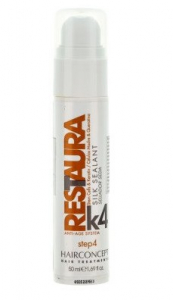 Hairconcept Restaura K Antiage Silk Sealant step 4 Шовкова закріплююча Сироватка 100 мл