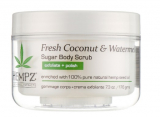 Hempz Fresh Coconut & WaterMELON herBAL Sugar Body Scrub/Скраб для тіла Кокос-Кавун 176g 676280022164