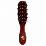 I love My Hair 1903 Щітка для волосся Barbarussa дерев'яна вишнева S, пакет