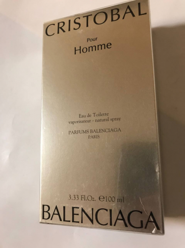 Cristobal balenciaga hotsell perfume pour homme