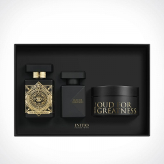 Initio Parfums Prives OUD FOR GREATNESS set (парфумована вода 90 ml +200 ml крем для тіла + 50 ml hair Parfum)