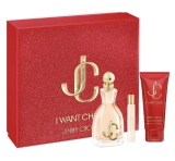 Jimmy Choo I Want Choo set (парфумована вода 100 мл + 100 мл лосьйон для тіла + парфумована вода 7,5 ml)