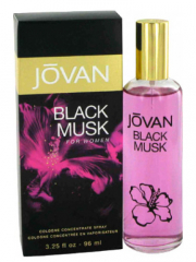 Парфумерія JOVAN Black musk Eau De Cologne одеколон 96 ml Spray