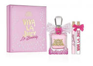 Парфумований набір для жінок Парфумерія Juicy Couture Viva La Juicy Le Bubbly парфумована вода 100 мл + Парфумерія Juicy Couture Viva La Juicy парфумована вода 2 x 10 ml