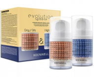 Keenwell Набір EVOLUTION SPHERE Антиоксидантний зволожуючий комплекс + Нічний відновлюючий зволожуючий комплекси 50 мл+50 мл 8435002130486