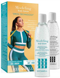 Keenwell Набір MODELING DRON Антицелюлітна інтенсивна сироватка + Нічна редукуюча антицелюлітна сироватка 250мл+250мл