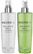 Keenwell NEURO-K BALANCE Набір Балансуючий очищуючий гель + Балансуючий тонік 200мл+200мл