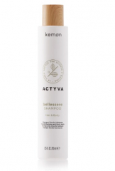 Kemon Benessere Shampoo — Шампунь для чутливої шкіри голови на основі 86% натур. Компонентов и Velian Complex