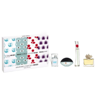 Парфумерія Kenzo Набір Collection For women ж (Flower парфумована вода 4ml+ World парфумована вода 5ml+Jungle парфумована вода 5ml+L`Eau туалетна Вода 5ml)