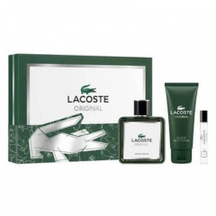 Lacoste Original (парфумована вода 100ml+парфумована вода 7.5ml+гель для душу 100ml)
