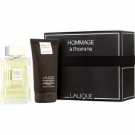 Lalique HOMMAGE L`Homme set (туалетна Вода 100 мл + 150 мл Гель для душу)
