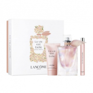 Lancome La Vie Est Belle Soliel Cristal set (парфумована вода 50 мл + 50 лосьйон для тіла + парфумована вода 10 ml