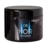 Dikson Noir Gel PER CAPELLI Тонуючий Гель для волосся - тонирование седых волос + моделювання, глянцевый блиск