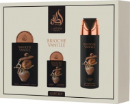 Lattafa Perfumes Набір Brioche Vanille (парфумована вода 100ml+парфумована вода 20ml+deo 200ml)