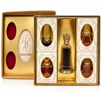 Lucien Lelong Perfume Album Vintage (Orgueil+Sirocco+Tailspin+Indiscret 4*15 + Indiscret 30)