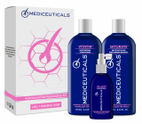 MedIceuticals For women Kit Dry (Saturate 250 мл - Cellagen 125 ml - Vitatin 250 мл) Набір для стимулювания росту волосся для жінок, сухе волосся (Шампунь Saturate 250 мл, Кондиціонер Vitatin 250 мл, Сироватка Cellagen 125ml) 2x250, 1x125