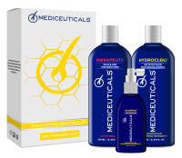 MedIceuticals Hair Restoration Kit Dry 3pc (Hydroclenz250 мл - Numinox 125 ml - therapeutic 250 мл) Набір для стимулювания росту волосся, сухе волосся (Шампунь Hydroclenz 250 мл, Кондиціонер therapeutic 250 мл, Сироватка Numinox 125ml) 2x250, 1x125 054355951180