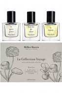 Парфумерія Miller Harris Le Collection Voyage - Fleurs 3 х 14 ml парфумована вода (Rose En Noir, Noix de Tubereuse, Fleur Oriental)