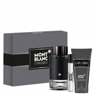 Montblanc Explorer set (парфумована вода 100 мл Spray + парфумована вода mini 7,5 ml + 100 мл гель для душу)