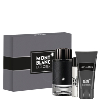 Montblanc Explorer set (парфумована вода 100 мл Spray + парфумована вода mini 7,5 ml + 100 мл гель для душу)