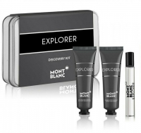 Montblanc Explorer set (парфумована вода 7,5 ml + 30 ml Бальзам після гоління+ 30 ml Гель для душу)