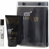 Montblanc Legend NIGHT set (парфумована вода 7,5 ml + 50 мл Бальзам після гоління)