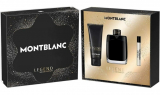 MontBlanc Mont Blanc Legend set (парфумована вода 100 ml + парфумована вода 7.5 ml mini + 100 ml sгель для душу)