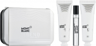 Montblanc Legend Spirit set Парфумерний набір для чоловіків (туалетна Вода 7,5 ml + Бальзам після гоління 30 ml + Гель для душу 30 ml)