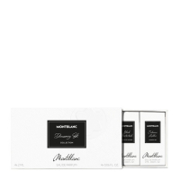 MontBlanc set 4 x парфумована вода 2 ml (Black Meisterstuck + Patchouli Ink + Extreme Leather + Vetiver Glacier)