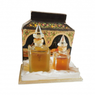 Нова Зоря Новая Заря чорний ларец великий Набір Вінтажна парфумерія