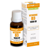 Nutri Expert Nutriexpert LIDK75 натуральний вітамін D – 1000 МЕ / Vitamine D3 Naturelle 1000UI, 20 мл